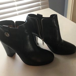 Coach black boots - size 7